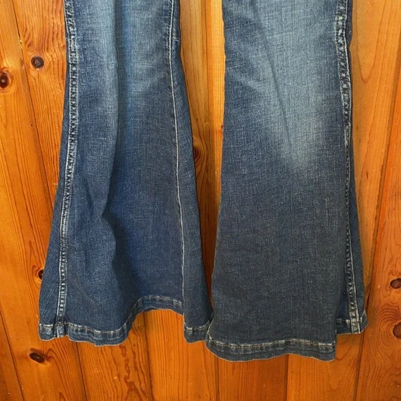 Wrangler retro women’s flare western jeans size 25X30 cowgirl rodeo jeans NWT - Picture 3 of 13